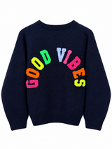 Good Vibes Knit - Navy