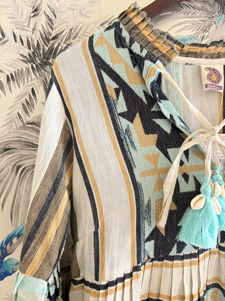 Dordogne Printed Mini Dress