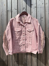 Dallas Denim Jacket - Rose