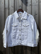 Dallas Denim Jacket - White