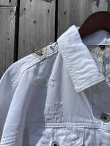Dallas Denim Jacket - White