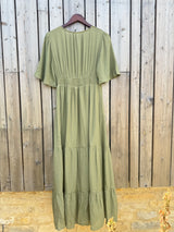 Solene Dress - Khaki