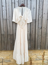 Romy Tie Back Dress - Neutral