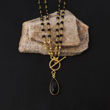 Black Onyx Beaded Necklace