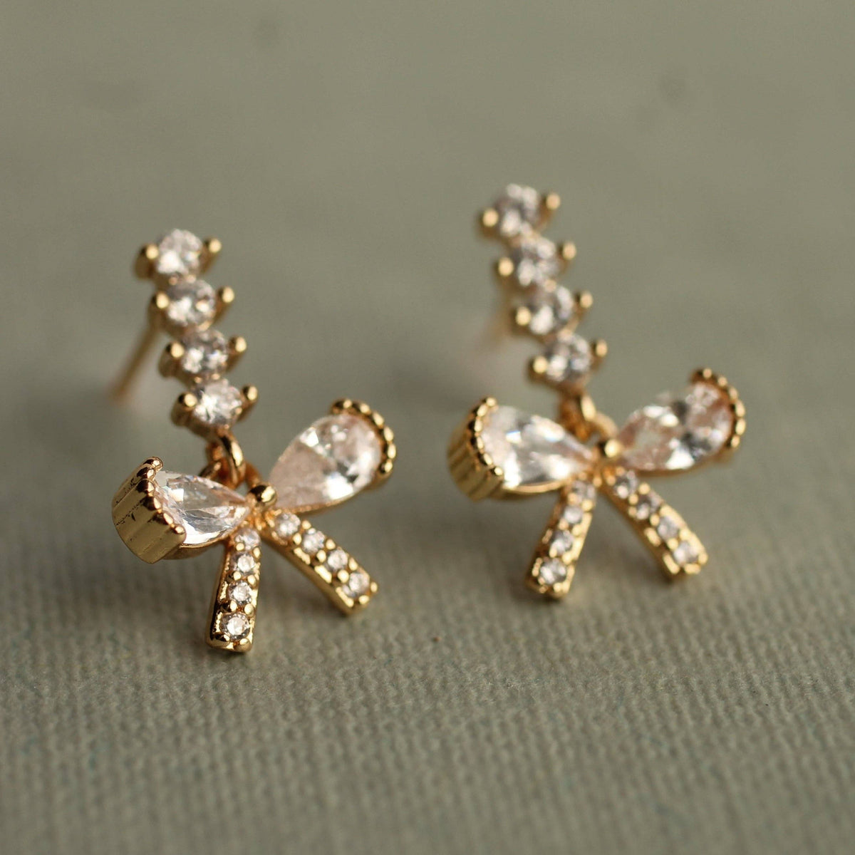 Bow Stud Earrings