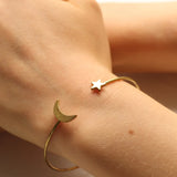 Star and Moon Wrap Bracelet