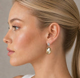 Champagne Yellow Drop Earrings