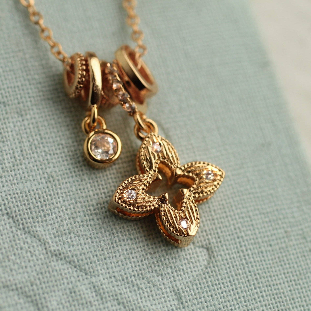Clover Charm Necklace
