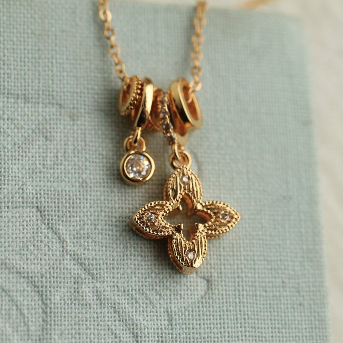 Clover Charm Necklace