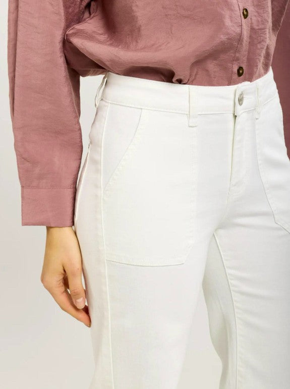 Crush Wide Leg - Ecru *NEW*