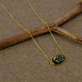 Emerald Gemstone Necklace