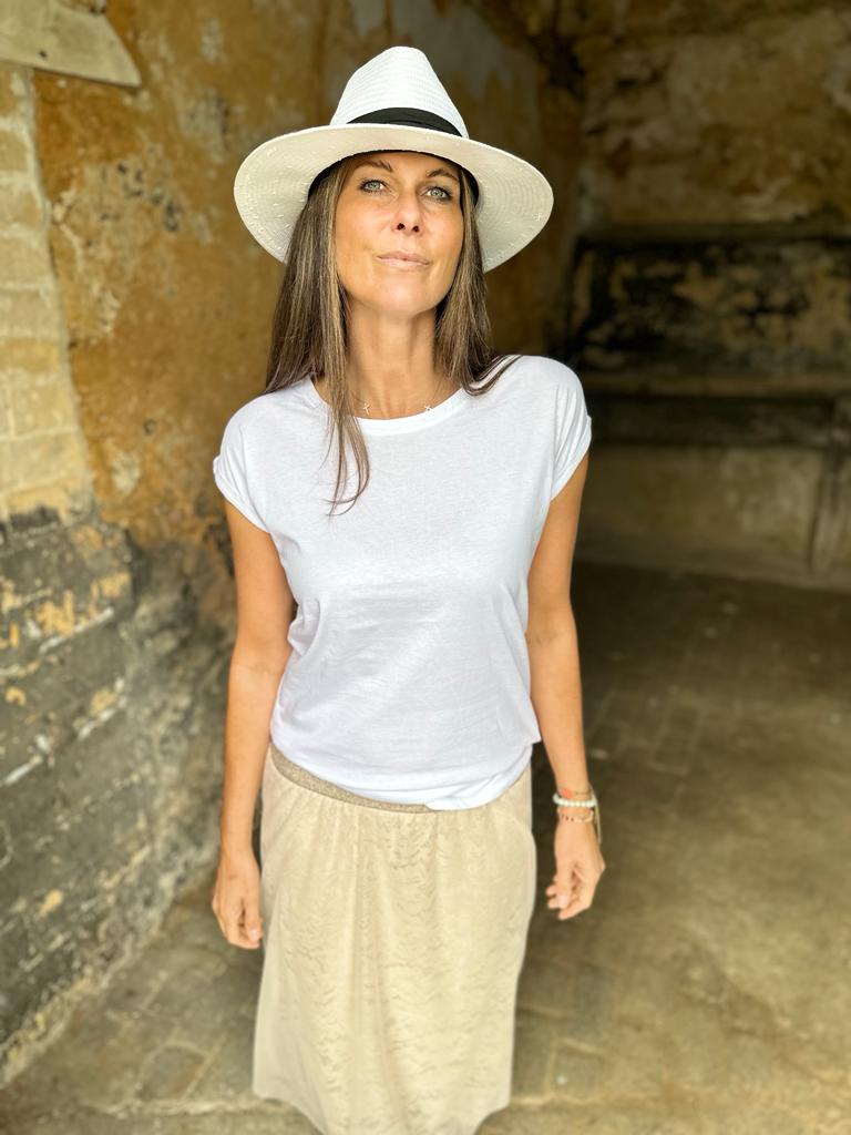 Camiseta lisa blanca