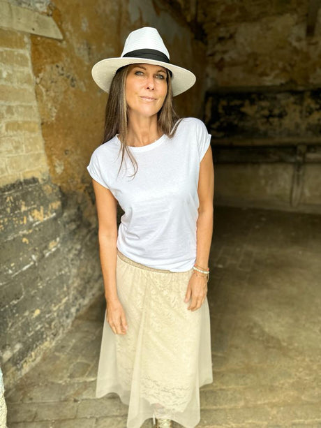 Camiseta lisa blanca
