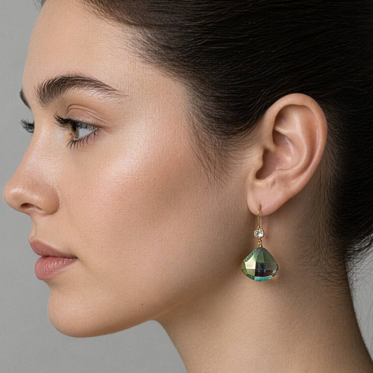 Labradorite Blue Earrings