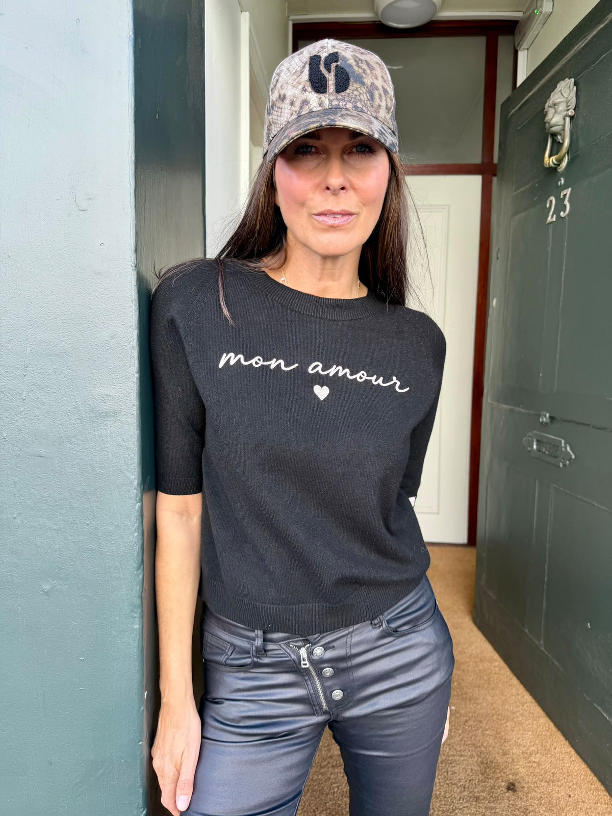 Mon Amour Knit - Black