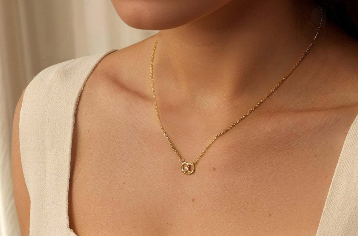 Pretzel Necklace