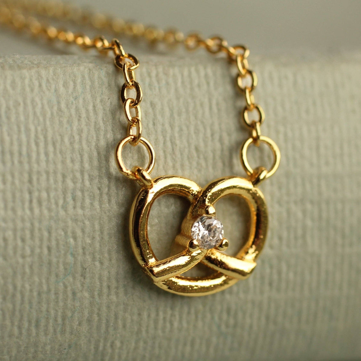 Pretzel Necklace