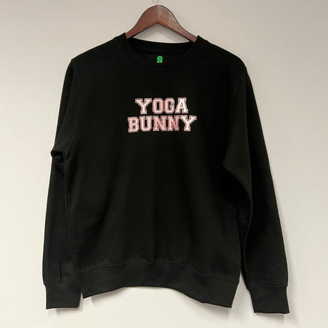 Yoga Bunny Sweatshirt Black/Rose Gold