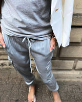 Mi jogger favorito plateado
