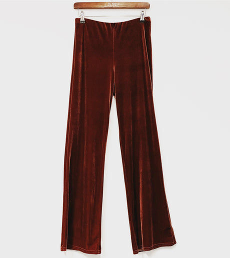 Pantalón de terciopelo Jessica rosa viejo