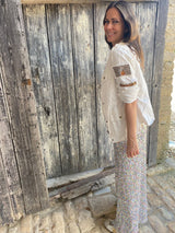 Chaqueta cargo Niko blanca