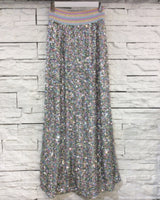 Falda de lentejuelas Seline multicolor