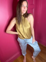 Mi jogger favorito plateado