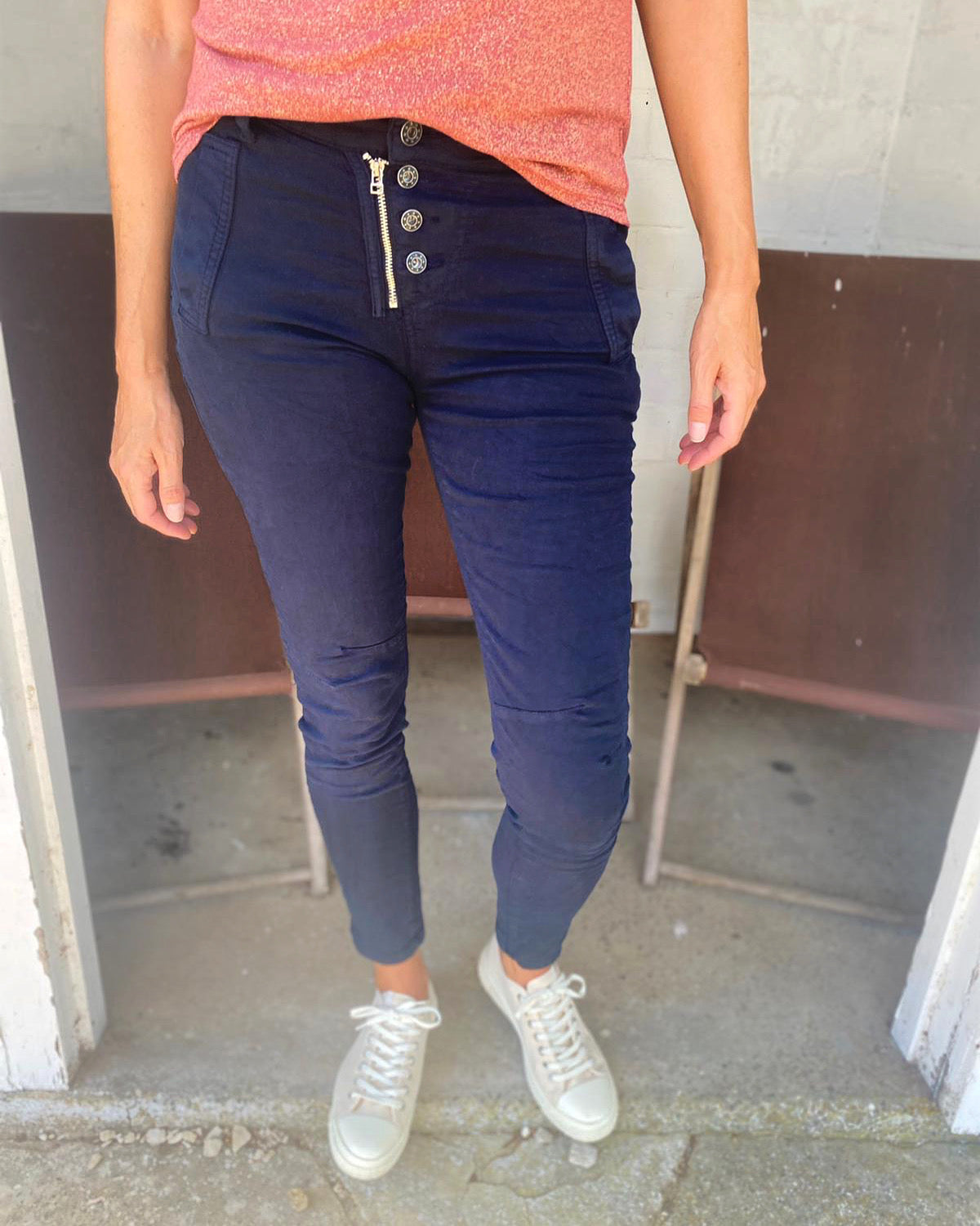 Jean Lux azul marino