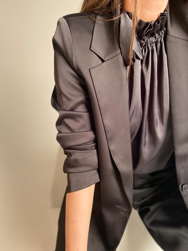 Blazer de traje Time Suit negro