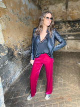 Pantalón Jessica Velvet Magenta