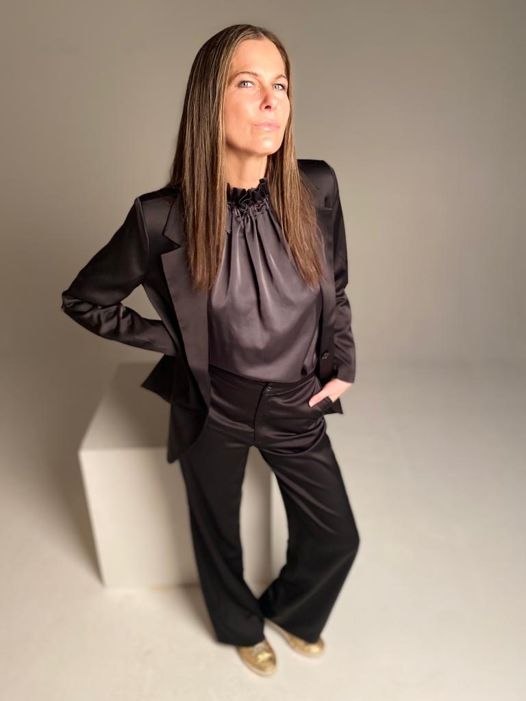 Blazer de traje Time Suit negro