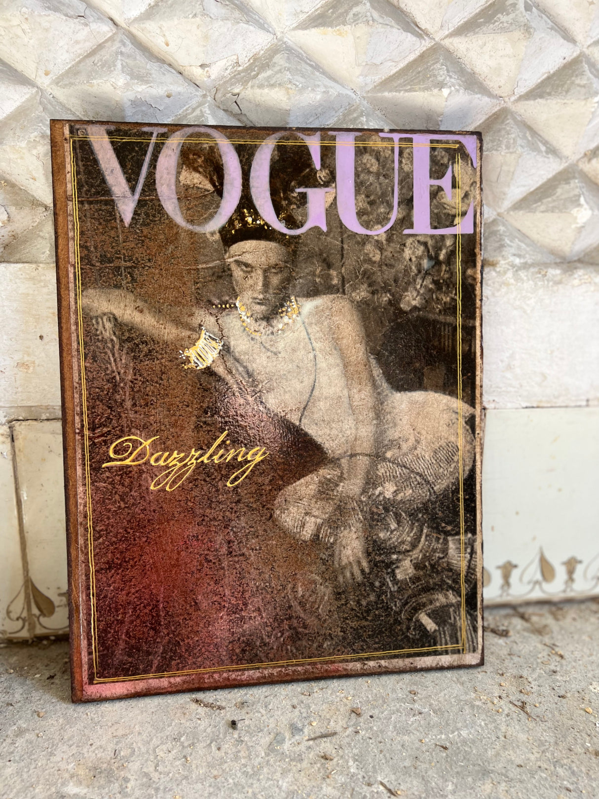 Arte de moda vintage