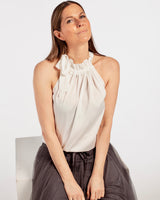 Bella B Top Blanco