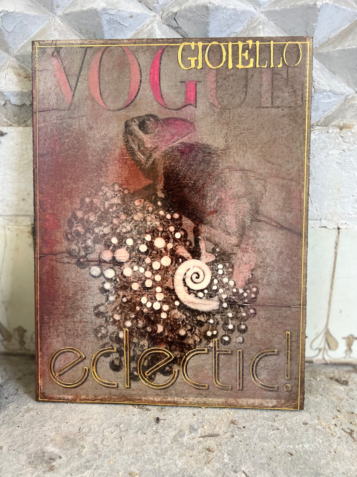 Arte de moda vintage