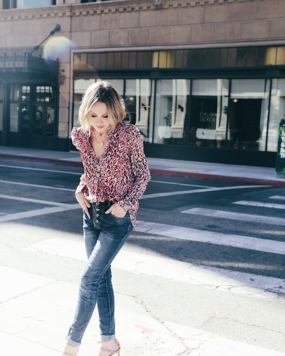 Luxe sales denim jeans
